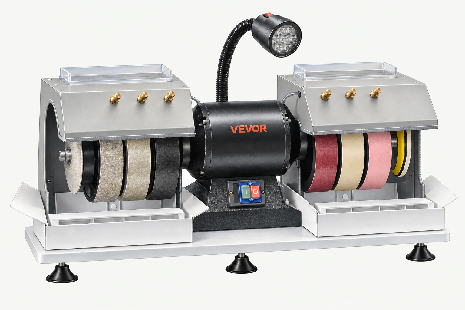 Illustration of the VEVOR VV-JH-8P eight-inch machine